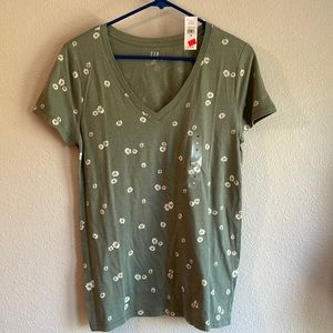 Gap flowers t-shirt m, M